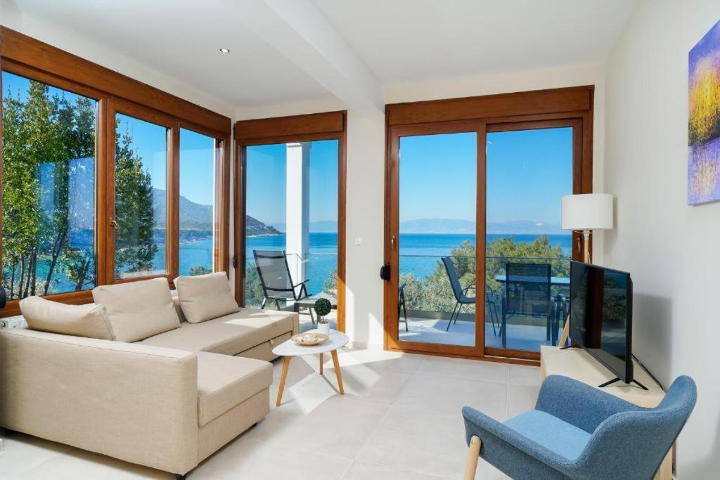 Villa Victoria By La Scala Beach Limenas (Thasos) Exterior foto