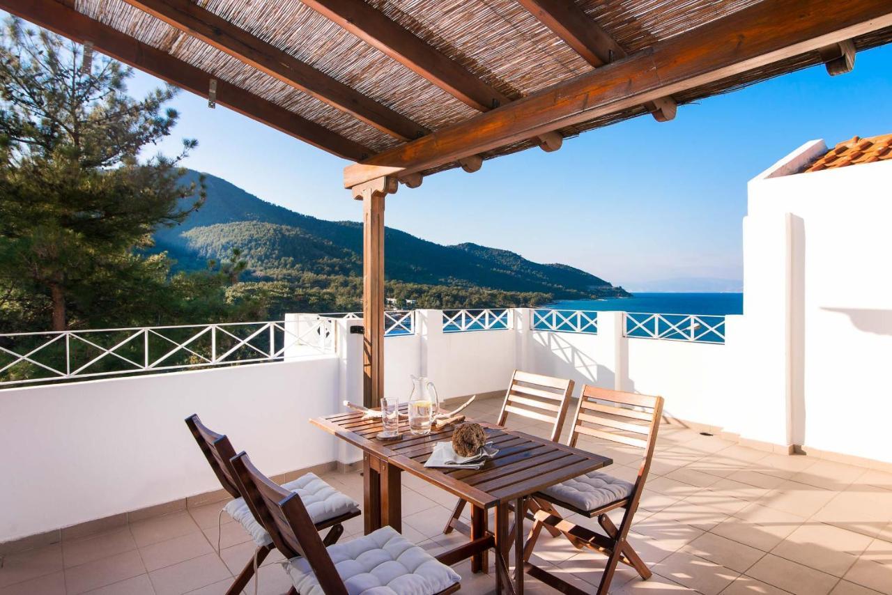 Villa Victoria By La Scala Beach Limenas (Thasos) Exterior foto